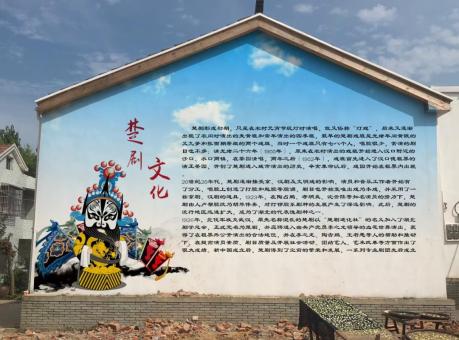 德格如何进行墙体彩绘制作
