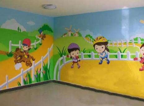 德格幼儿园墙体彩绘制作流程及注意事项
