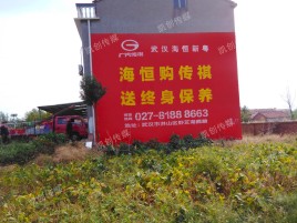 德格农村墙体广告给农村人民带来方便