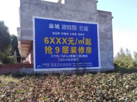 德格墙体广告的好处