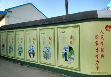 德格文化墙施工攻略