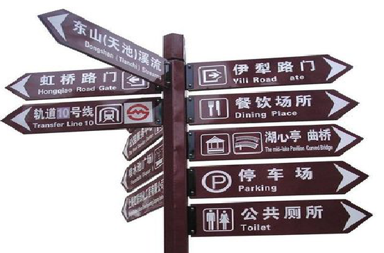 德格标牌的基本功能。