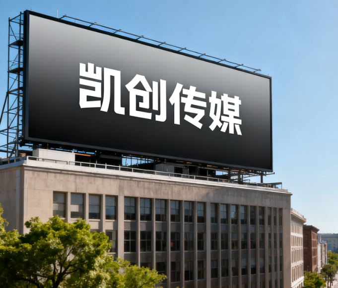 德格户外广告牌的设计与制作